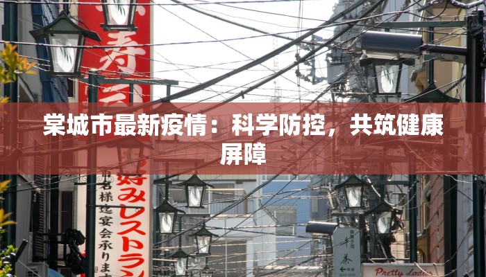 棠城市最新疫情：科学防控，共筑健康屏障